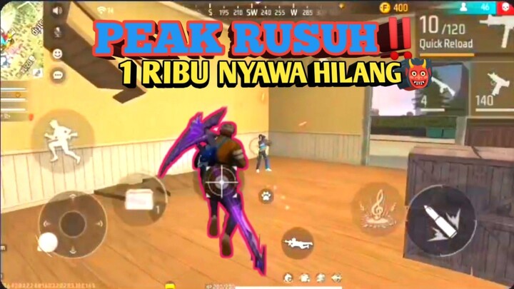 PEAK RUSUH||GAME PLAY FREE FIRE