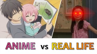 Sisters in Anime vs Real Life