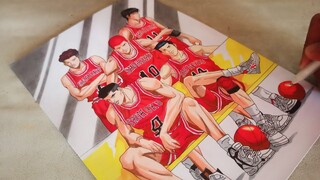 Drawing SLAM DUNK | Batang 90s Anime