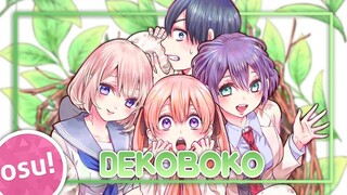 [osu!] Kakkou no Iinazuke OP | Dekoboko -  Kiyoe Yoshioka