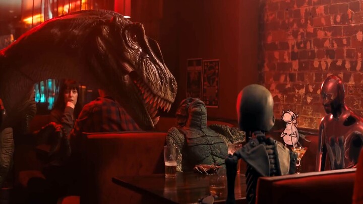 Animated short film: A group of unemployed Hollywood monsters, there is nothing they can do, technol