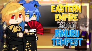 Eastern Empire React To Rimuru Tempest/リムルテンペスト | TENSURA | Part 1 | #rimuru #rimurutempest #tensura