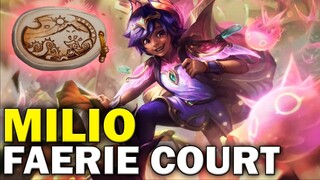 LEAKED Faerie Court Milio Splash & Lore - League of Legends