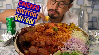 SPICY CHICKEN BRIYANI,MUTTON CURRY,ROASTED CHICKEN, CHICKEN KABAB MUKBANG EATING CHALLENGE MANIPUR