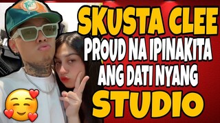 SKUSTA CLEE PROUD IPINAKITA ANG DATI NYANG STUDIO | EX BATTALION