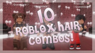 10 Roblox Hair Combos **With Links** | Niixxcco