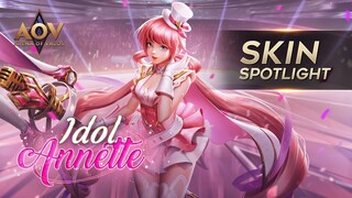 Anyone want my autograph? - Annette Idol Skin Spotlight - Garena AOV