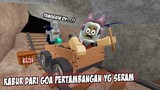 Kabur Dari Goa Pertambangan Yg Serem!! - Escape The Mine Obby! NEW! - ROBLOX INDONESIA