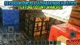 Baru!! Texture 3D Realistis Untuk Mcpe!! | Minecraft Jadi Nyata | Mcpe 1.14/1.15