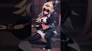 【Genshin Impact 'SHORTS' AI MMD／4K／60FPS】Kirara【Chocolate Cream】