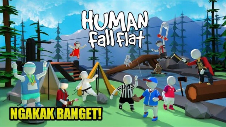 GAME LETOY NGESELIN! | HUMAN FALL FLAT INDONESIA