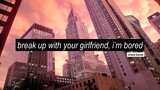 break up with your girlfriend, i'm bored - Ariana Grande (Lyric Video)