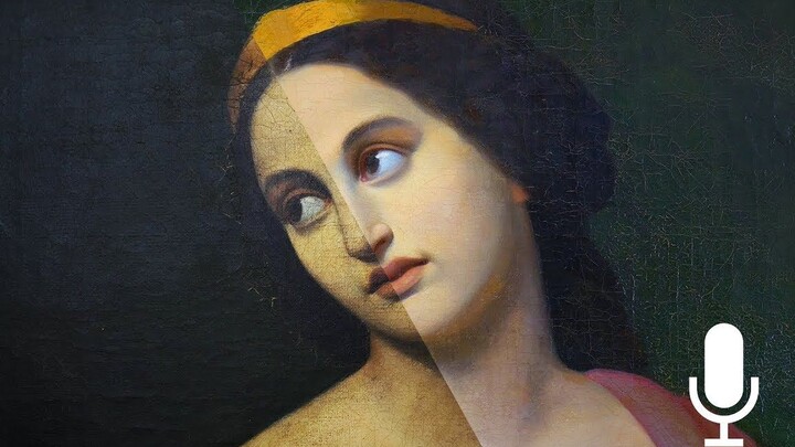 Restoration of an Emma Gaggiotti painting