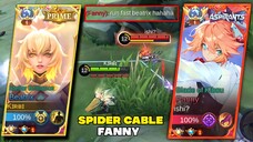 GLOBAL BEATRIX vs SPIDER CABLE FANNY | INTENSE MYTHIC HIGH RANK!🔥| BEATRIX BEST BUILD 2023🔥