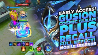 COSMIC GLEAM GUSION + RECALL | Mobile Legends: Bang Bang