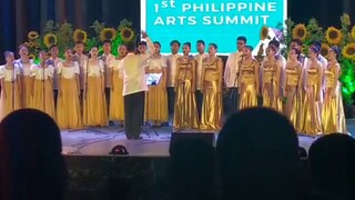 1st Philippine Arts Summit with the Ramon Magsaysay Chorale @ Luneta Park