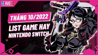 Top Game Nintendo Switch Cực Hay Sẽ Phát Hành Tháng 10/2022