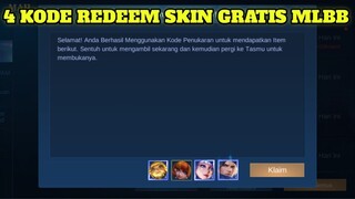 4 KODE REDEEM SKIN MOBILE LEGENDS GRATIS!!! SKIN LIGHTBORN, SPESIAL, DAN ELITE - MLBB