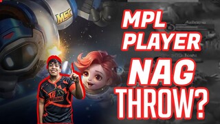 THROW PLAYS? MPL PRO GAMER NANIRA NG PANGARAP