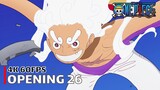 One Piece - Opening 26 【Us!】 4K 60FPS | CC