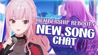 【NEW SONG CHAT】Talking About the New Song... Plus, Membership Reboot! #Holomyth #HololiveEnglish