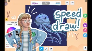 ARTIST PLAYS SPEED DRAW!! | Roblox |