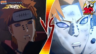 Naruto Storm Series VS Road Of Naruto (PV)-Visual Comparison (NARUTO 20th Anniversary)