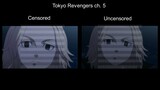 Tokyo Revengers EP 5 - Censored vs Uncensored (COMPARISON)