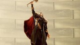 Thor II cuts the clip, Loki picks up Thor's hammer