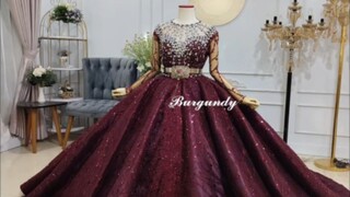 gown pengantin mekar