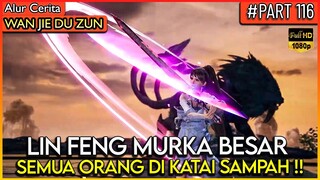 LORD LIN FENG MURKA BESAR !! MENGATAI SEMUA MURID SAMPAH - Alur Cerita Donghua #WJDZ (PART 116)