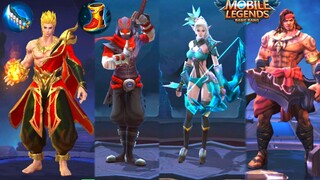 COBAIN SEMUA SKILL HERO DULU! LENGKAP MASIH JADUL SEMUA BIKIN KANGEN NOSTALGIA MOBILE LEGENDS OLD