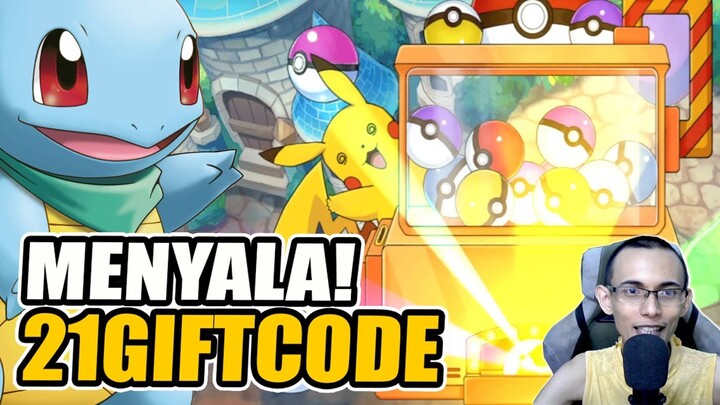 RILIS JUGA GAME POKEMON 3D GRATIS GACHA100X ALL GIFT/REDDEM CODE 21 - Poke Monster Evolution