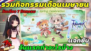 Ragnarok M 2.0 - รวมกิจกรรมเดือนเมษายน (Spring Celebration) วันแรกทำอะไรบ้าง