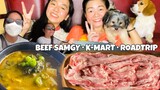 BEEF SAMGYEOPSAL MUKBANG | KOREAN BBQ