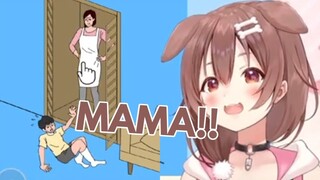 IT'S KORONE BUT SHE ONLY SAYS "MAMA"