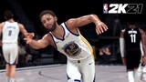 NBA 2K21 Ultra Next Gen Graphics | Golden State Warriors vs. Brooklyn Nets | PC Mod Gameplay