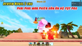 Review Advol 5 Sao Unit Có Hiệu Ứng Lửa Và AOE 120 Độ | ALL STAR TOWER DEFENSE