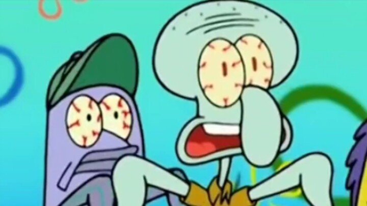 Squidward biến thành zombie