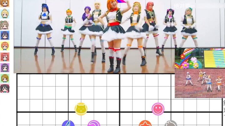 【Lovelive!】No brand girls walking animation