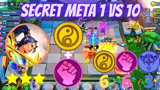 WRESTLER ZILONG NEW META MAGIC CHESS SEASON 9 | 3 STAR ZILONG EPIC COMEBACK SECRET COMBO MAGIC CHESS