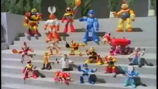 1994 Bandai Mega Man Figures Commercial