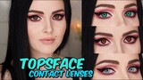 Coloured Contact Lenses - "TOPSFACE" Try on/Review