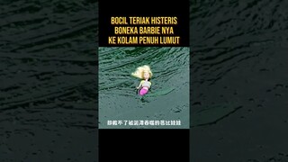 BONEKA BARBIE JATUH KE KOLAM PENUH LUMUT #alurceritaflim #film