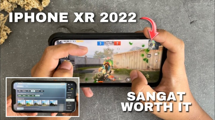 iPhone XR on 2022 Test Game Pubg Handcam HDR Extreme 60 Fps