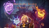 This is how you play invoker in 7.33 (Turbo Match)