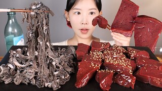 간만에 간🐂 더 더워지기 전에 생간 천엽 먹방 Raw Liver & Cheonyeop (Omasum)  [eating show] mukbang korean food