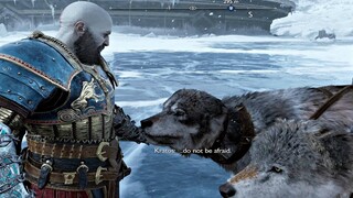 Kratos Tells How He Found & Saved His Wolves Scene - God of War 5 Ragnarok PS5 (4K 60FPS)