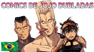 Polnareff ensinando sua melhor técnica - Comics de Jojo dubladas 🇧🇷