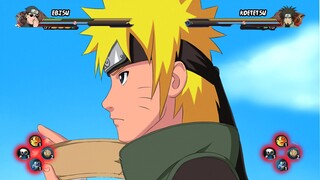 KEKUATAN ASLI JONIN KONOHA DI NARUTO STORM 4 MOD !!!